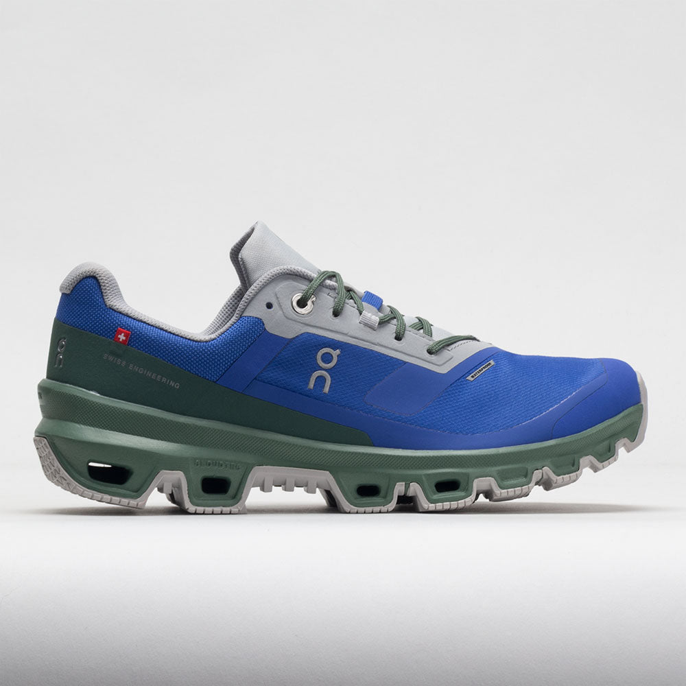 On Cloudventure Waterproof Women's Trail Running Shoes Cobalt/Ivy Size 8.5 Width B - Medium -  On Running