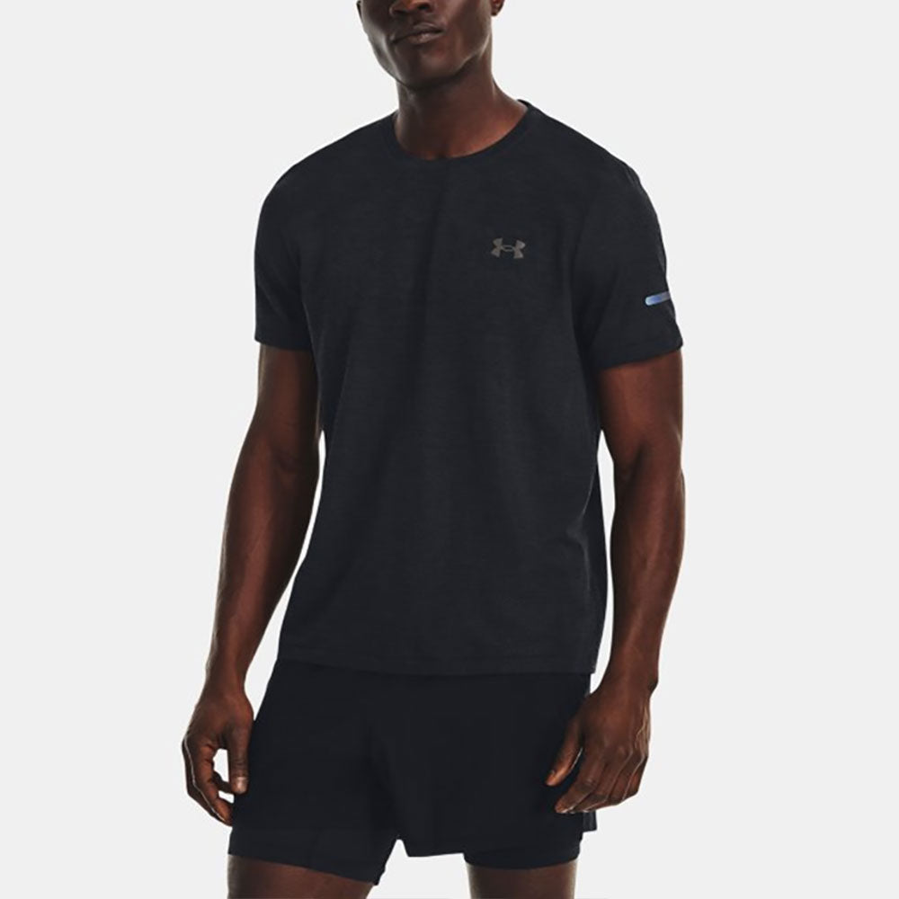 Under Armour, Iso Chill Run Laser T-Shirt, Short Sleeve Performance  T-Shirts