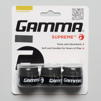 Gamma Supreme Overgrip 3 Pack (Item #060143)