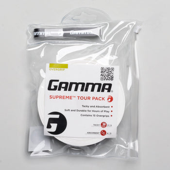 Gamma Supreme Overgrip 15 Pack (Item #060197)