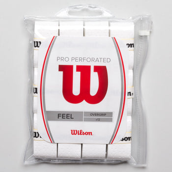 Wilson Pro Overgrip Perforated 3-Pack · RacquetDepot