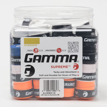 Gamma Supreme Overgrip Jar of 60 (Item #060491)