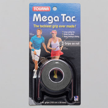 Tourna Mega Tac Overgrips 3 Pack (Item #060529)