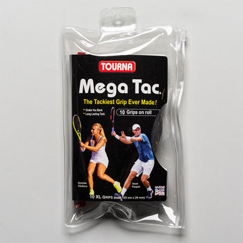 Tourna Mega Tac Overgrips 10 Pack (Item #060555)