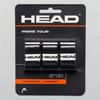 HEAD Prime Tour Overgrip 3 Pack (Item #060725)