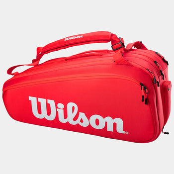 Wilson Super Tour 15 Pack Red (Item #073162)