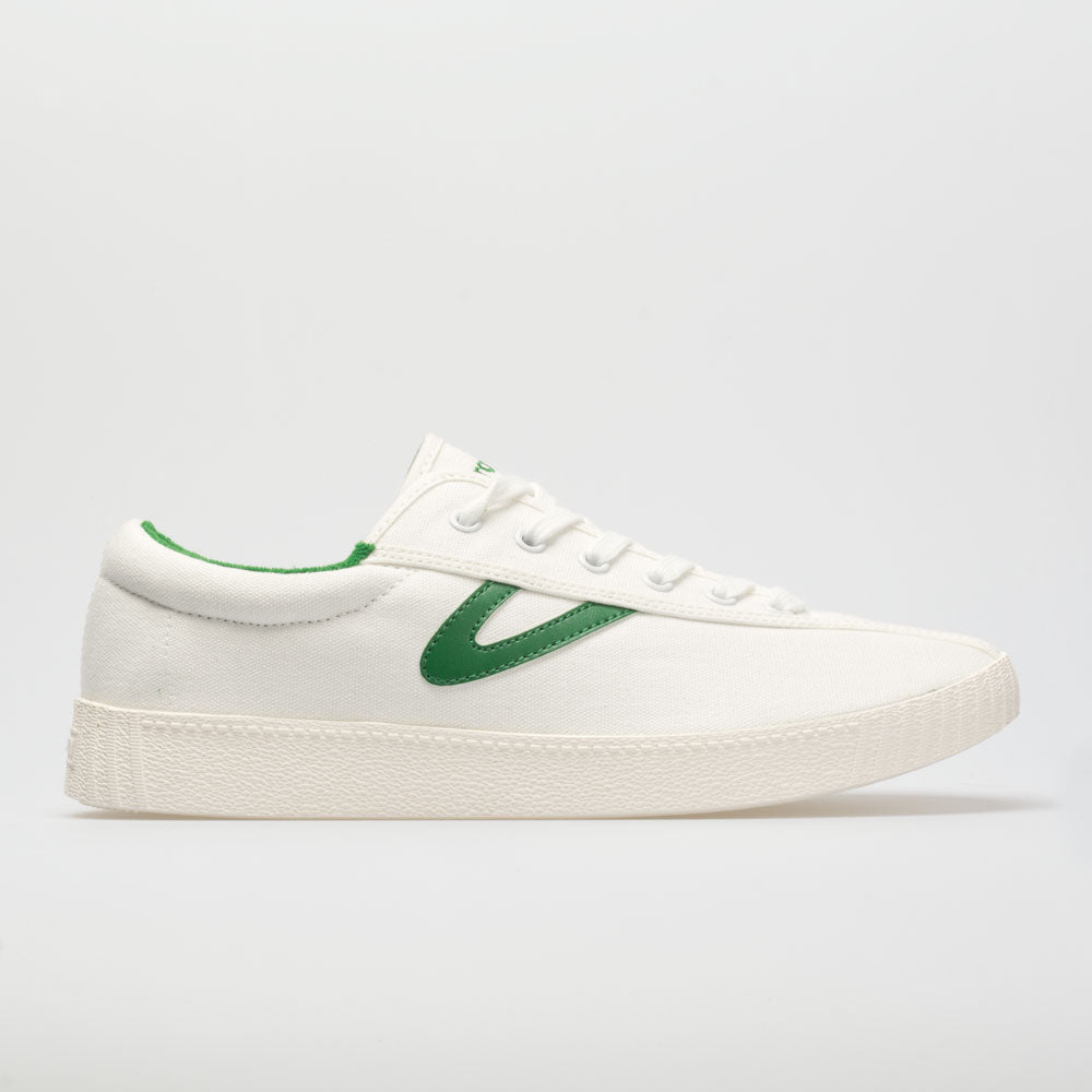 white canvas tennis shoes