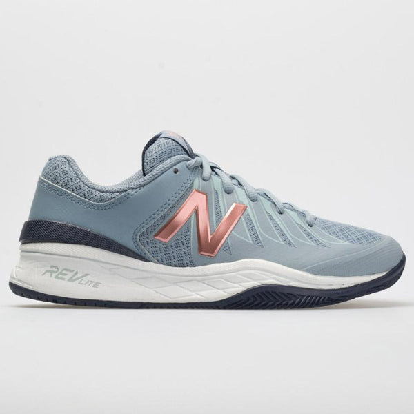 new balance gray and rose gold