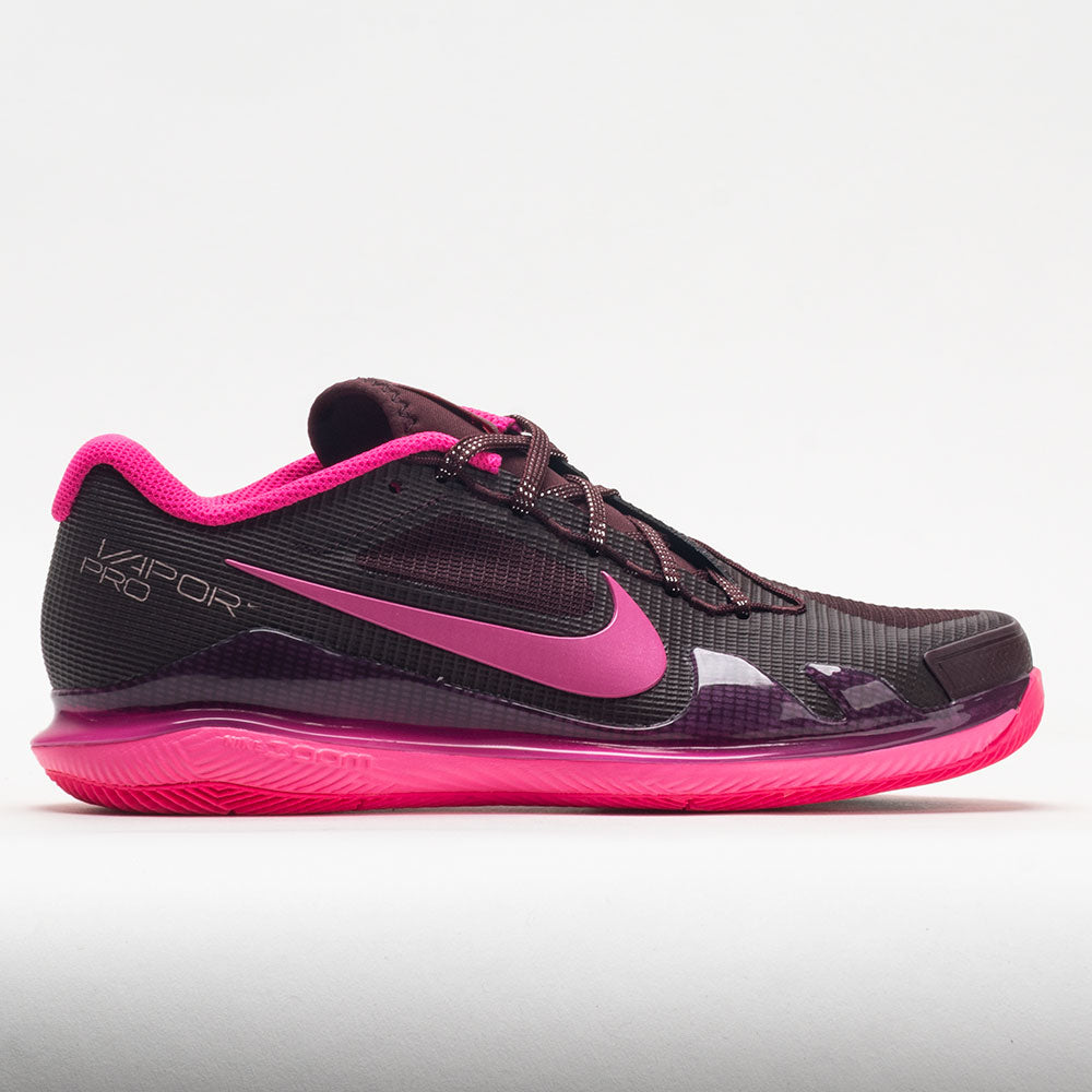 Nike Zoom Vapor Pro Women's Tennis Shoes Burgundy Crush/Pinksicle/Hyper Pink Size 6 Width B - Medium