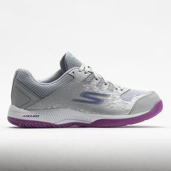 Skechers Viper Court Women's Grey/Purple (Item #370030)