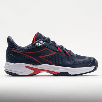 Diadora Trofeo 2 AG Pickleball Men's Blue Corsair/White/Fiery Red (Item #370082)