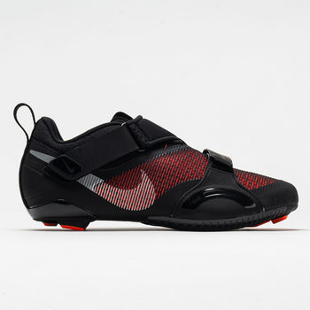 Nike SuperRep Cycle Women's Black/Metallic Silver/Hyper Crimson (Item #561802)