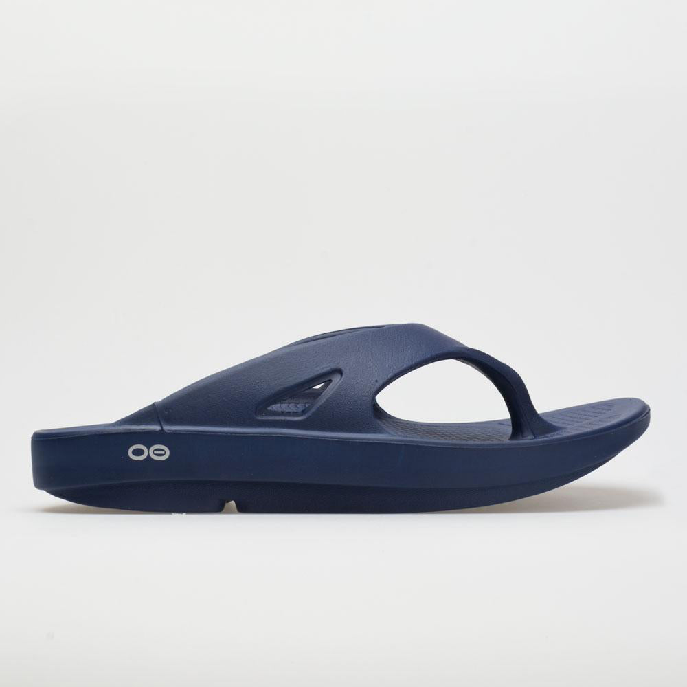 OOFOS OOriginal Women's Sandals & Slides Navy Size 8 Width B - Medium