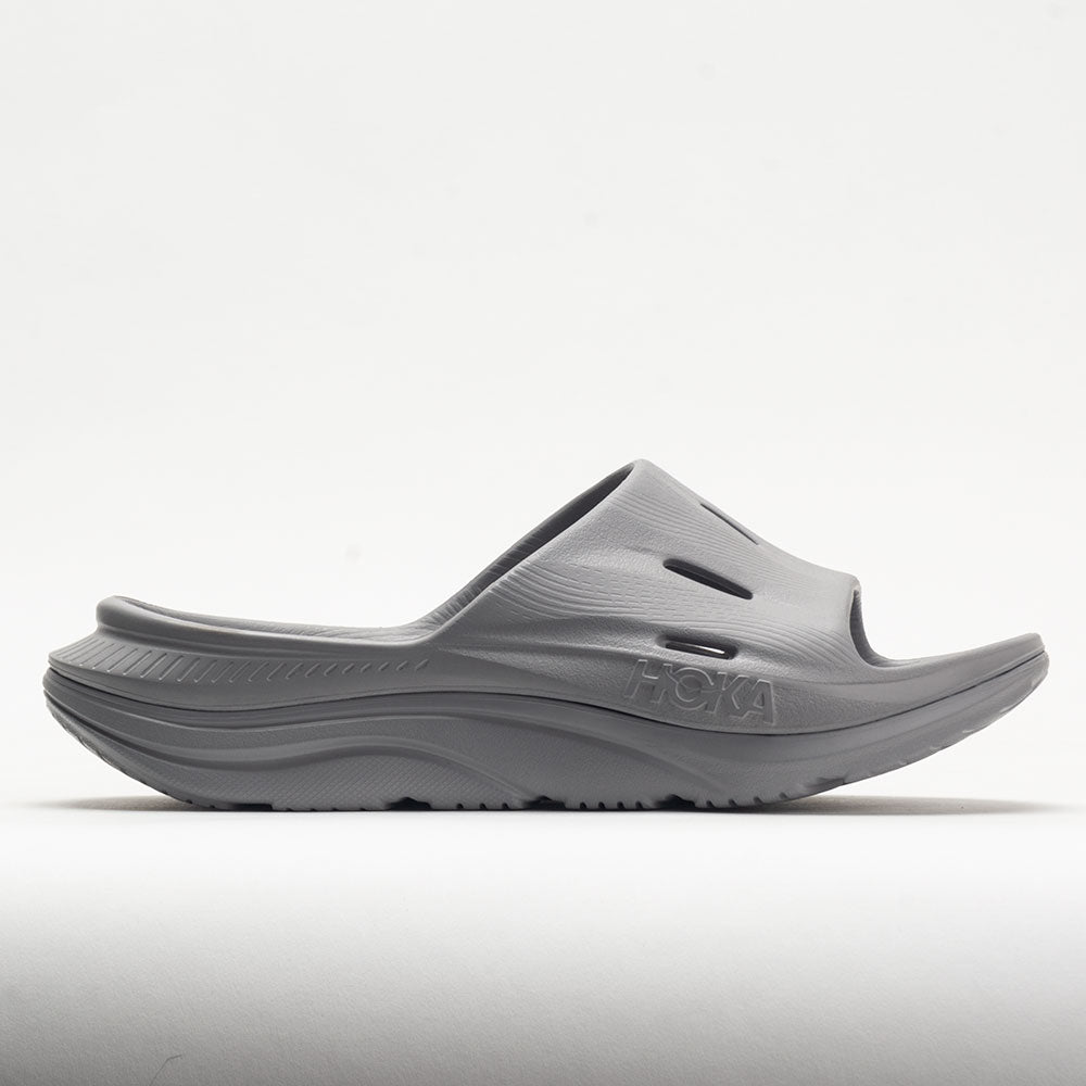 HOKA Ora Recovery Slide 3 Unisex Grey/Grey Sandals & Slides Size 6 Width Medium