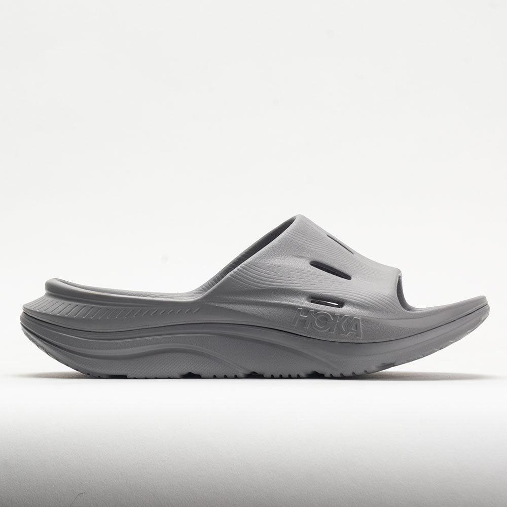 HOKA Ora Recovery Slide 3 Unisex Grey/Grey Sandals & Slides Size 8 Width Medium