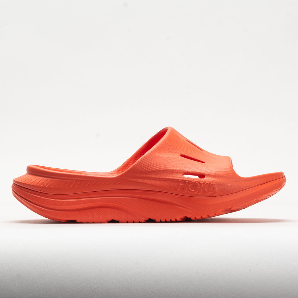 HOKA Ora Recovery Slide 3 Unisex Vibrant Orange Sandals & Slides Size 13 Width Medium
