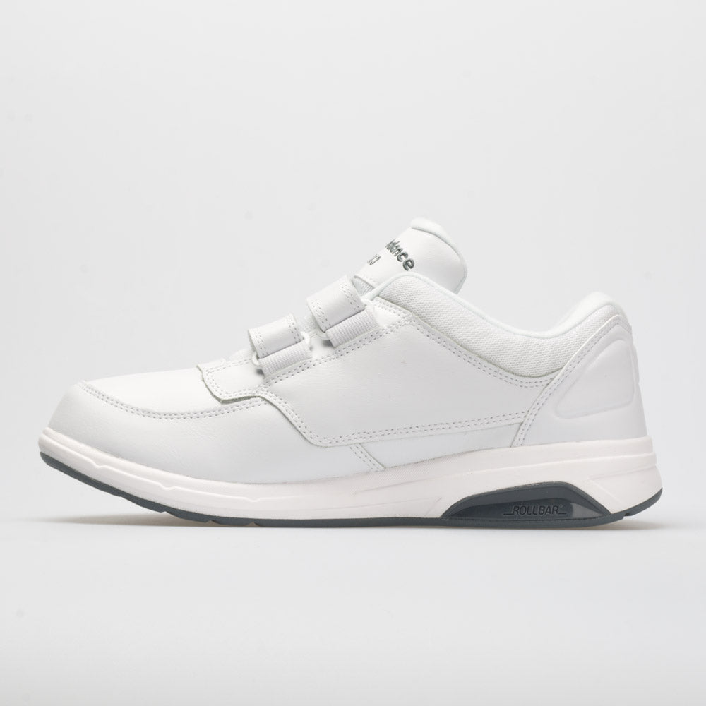 new balance white velcro sneakers