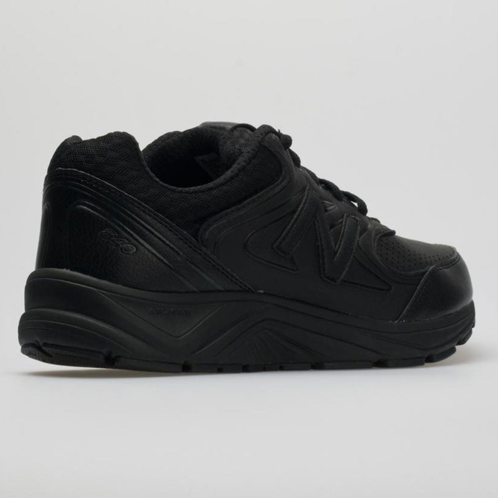 new balance black walking shoes