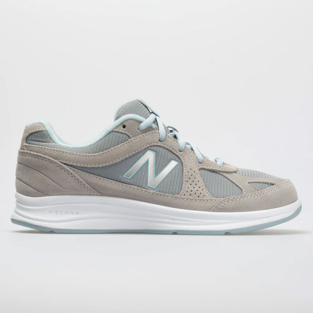 New Balance 877 Women's Walking Shoes Silver/Aqua Size 8 Width D - Wide -  888098316933