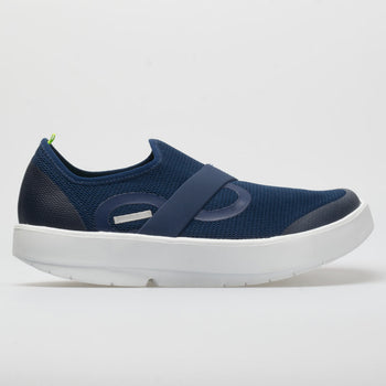 OOFOS OOmg Low Men's White/Navy (Item #631098)