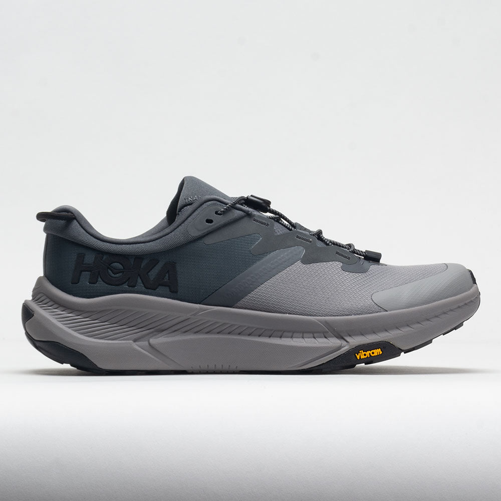 HOKA Transport Men's Hiking Shoes Castlerock/Black Size 13 Width D - Medium
