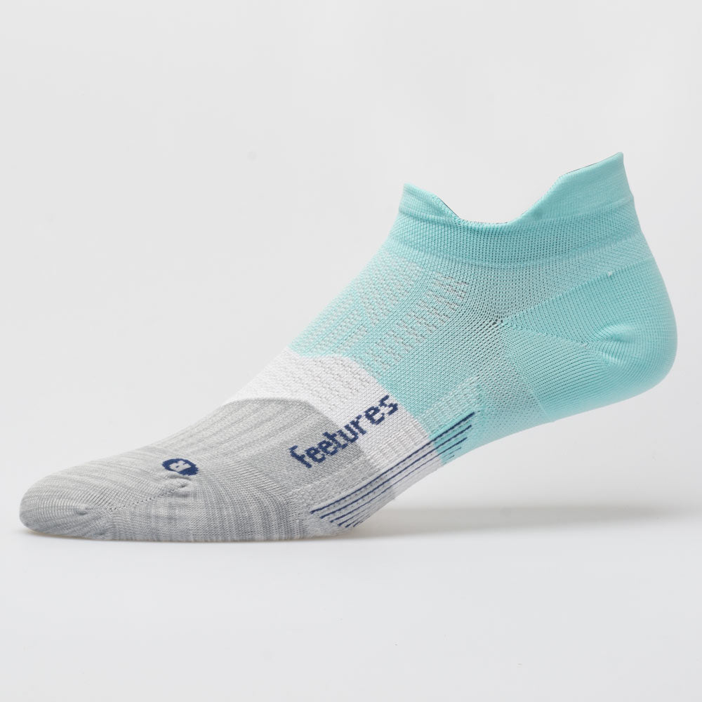 elite ultra light no show tab sock by feetures