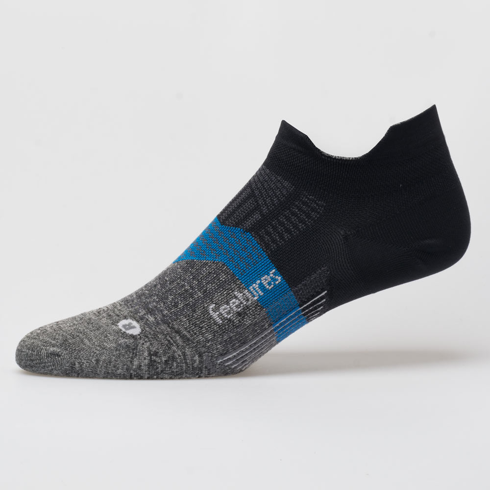 elite ultra light no show tab sock by feetures