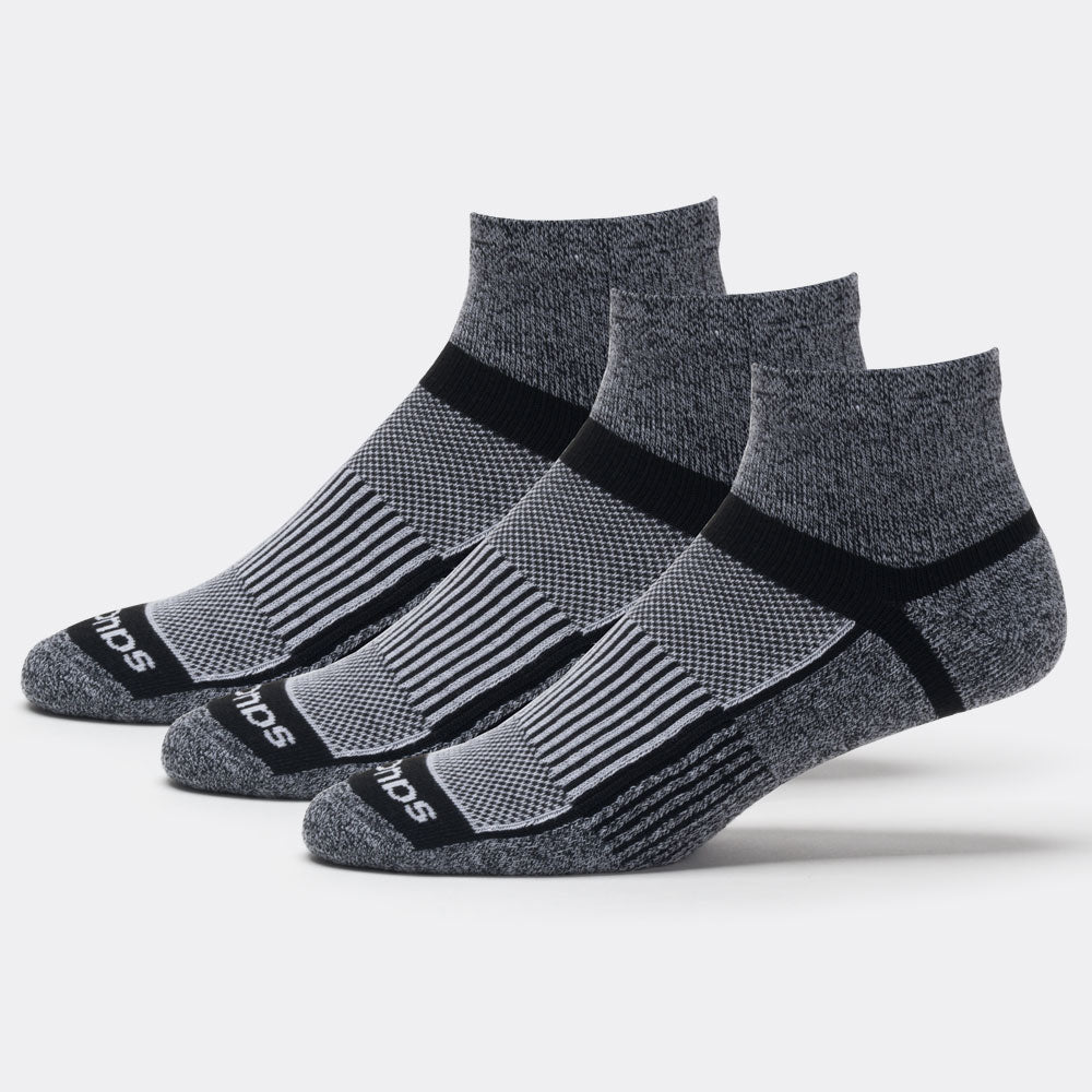 Saucony Inferno Quarter Socks 3 Pack – Holabird Sports