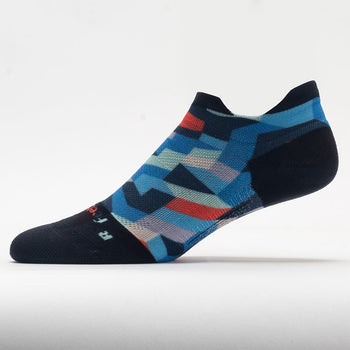 Feetures Elite Light Cushion No Show Tab Geo Print Socks (Item #651297)