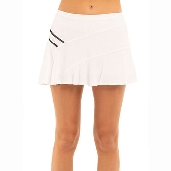 Lucky in Love The Whites Mesh Love Skirt Women's (Item #758073)