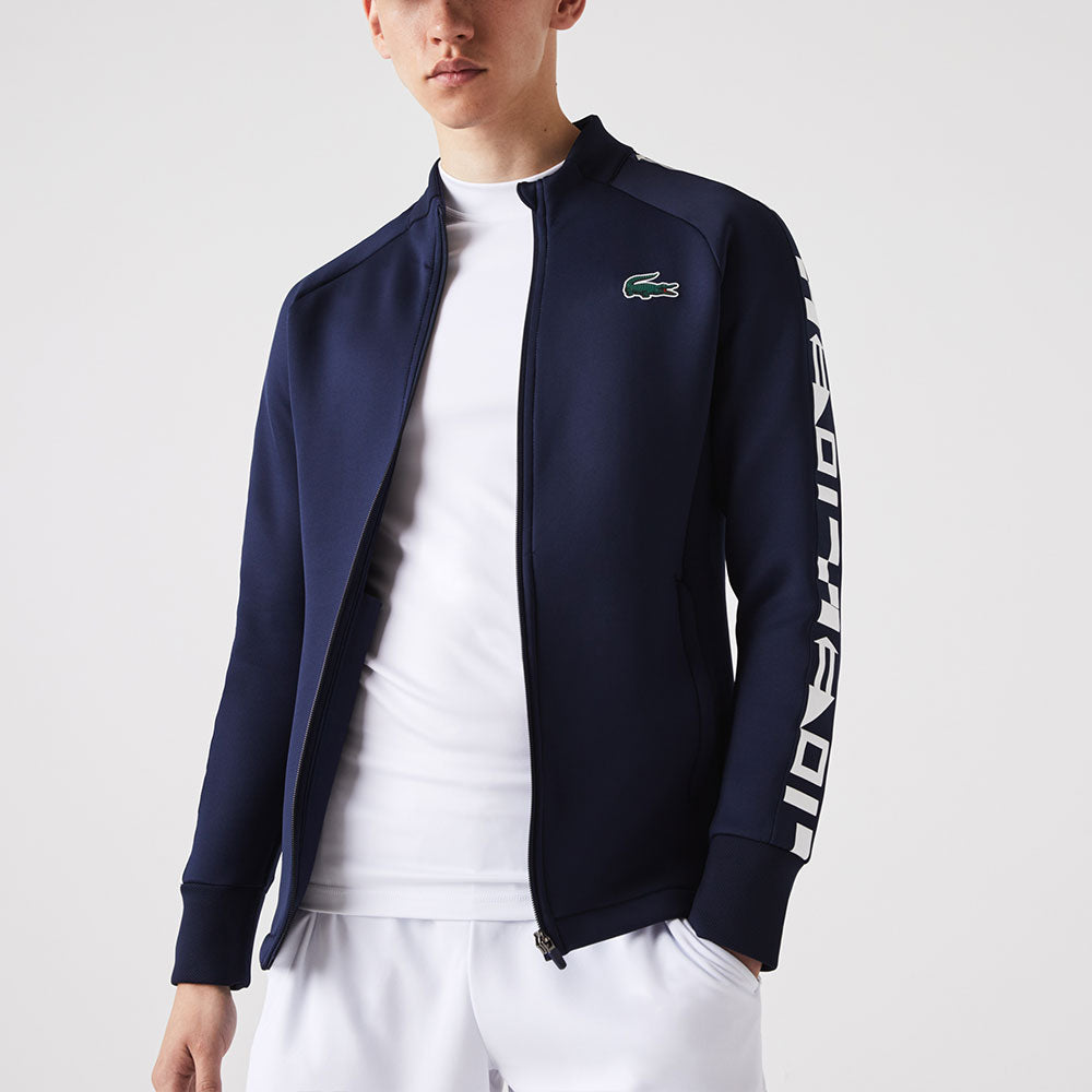 Lacoste Team Leader Jacket Men's Tennis Apparel Marine, Size Small -  SH9430-001