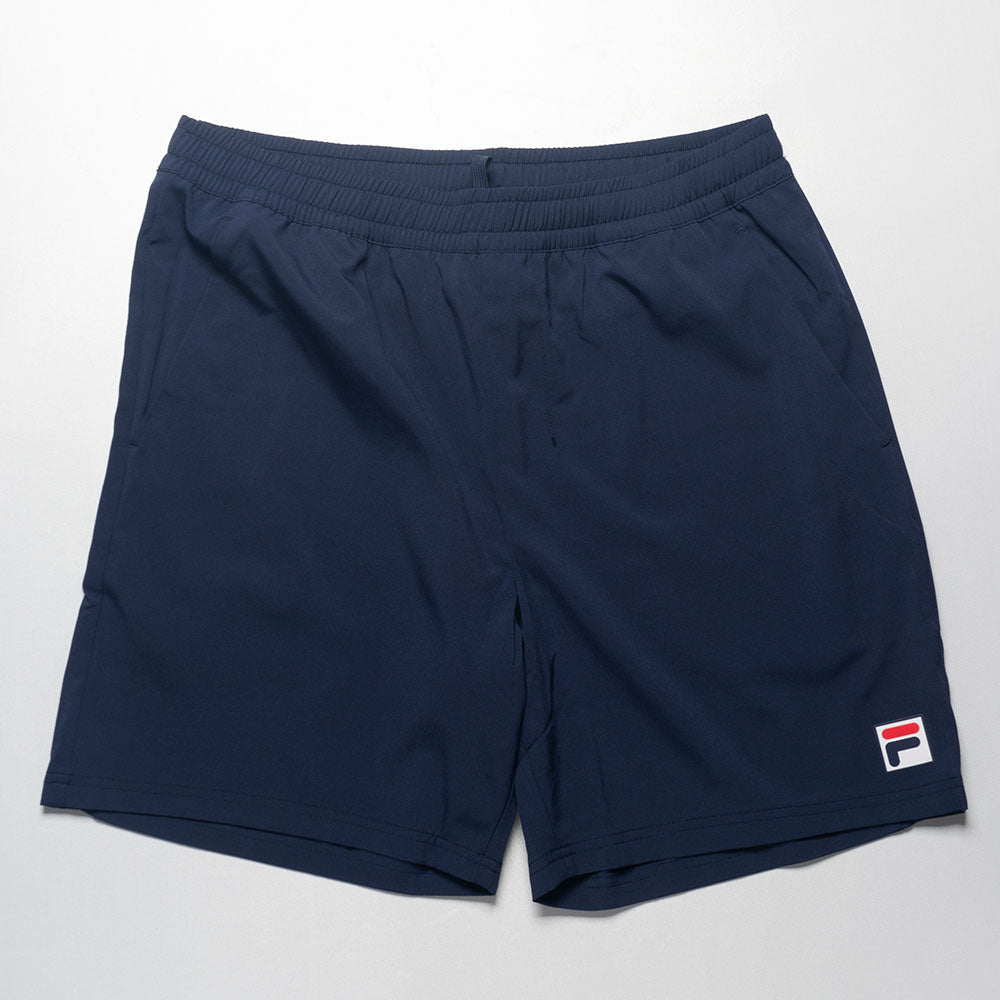 Fila Essentials 7"" Woven Shorts Men's Tennis Apparel Navy, Size Medium