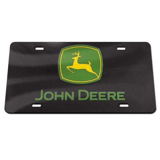John Deere Black Trademark Logo Key Ring — Martin Deerline