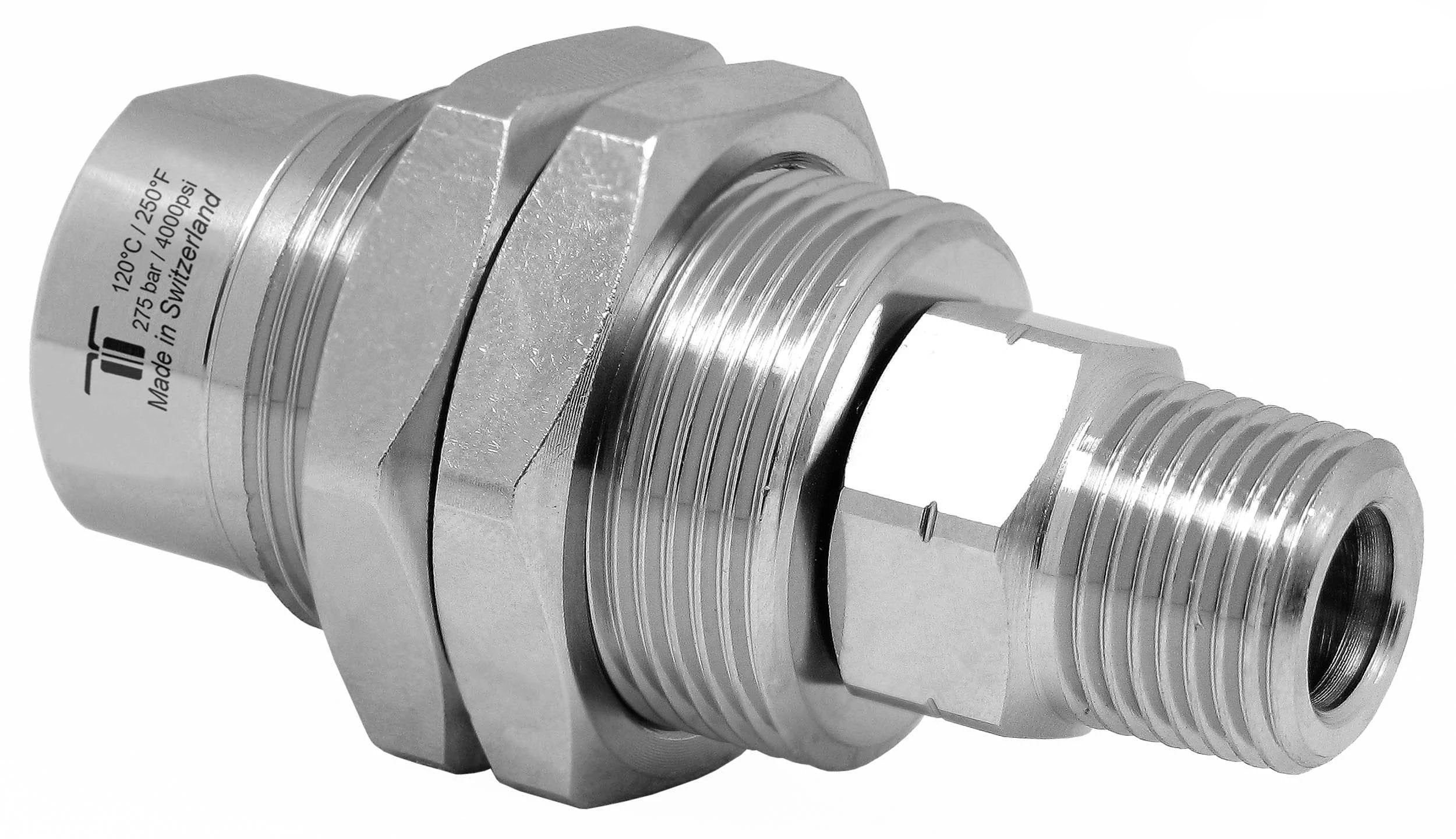 Mosmatic DGG Swivel - 33.653 - G1 3/8"NPTF G2 3/8"NPTM NW 3/8"