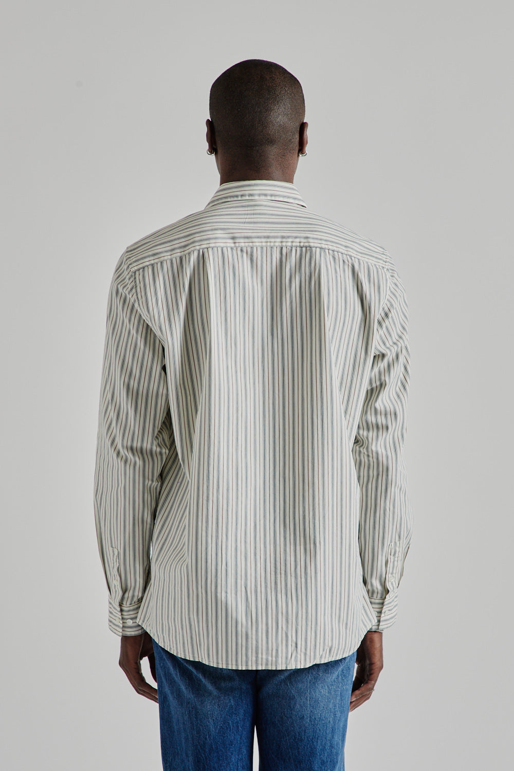Another Aspect Shirt 3.0 Small Green Stripe 05