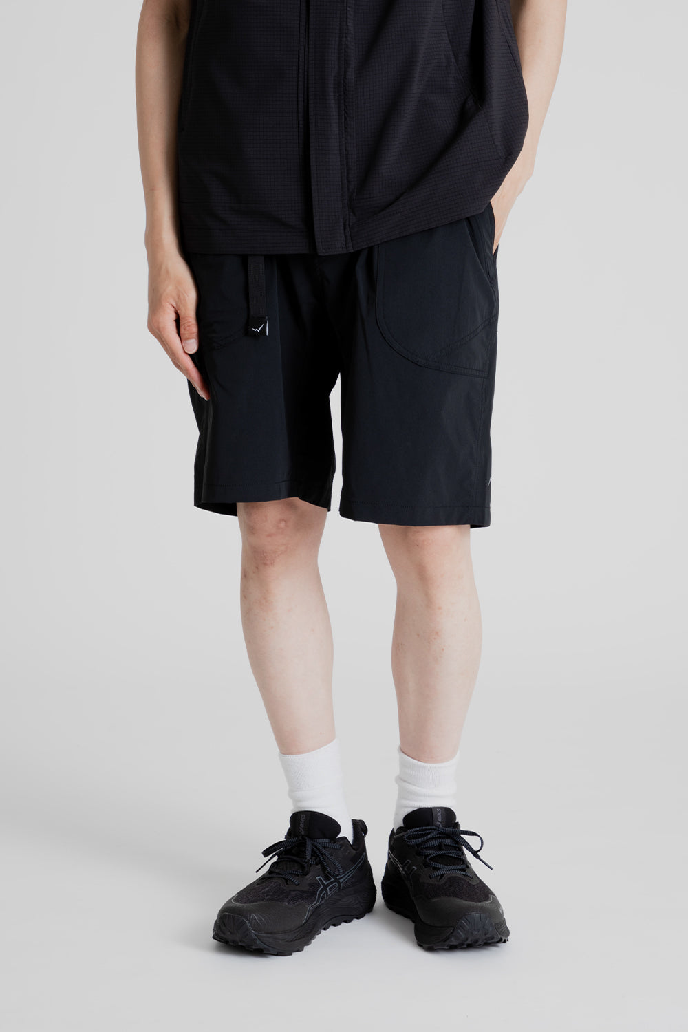 CAYL EQ Hybrid Shorts in Black | Wallace Mercantile Shop