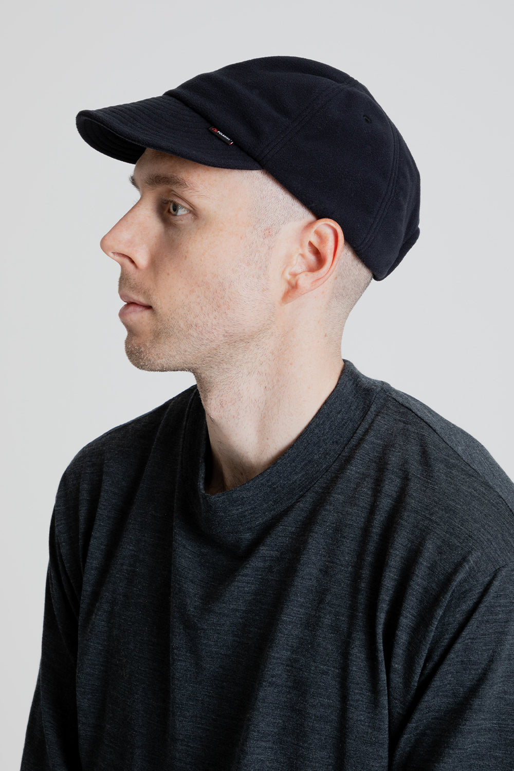 Goldwin Polartec Wind Pro 5 Panel Cap Black Side