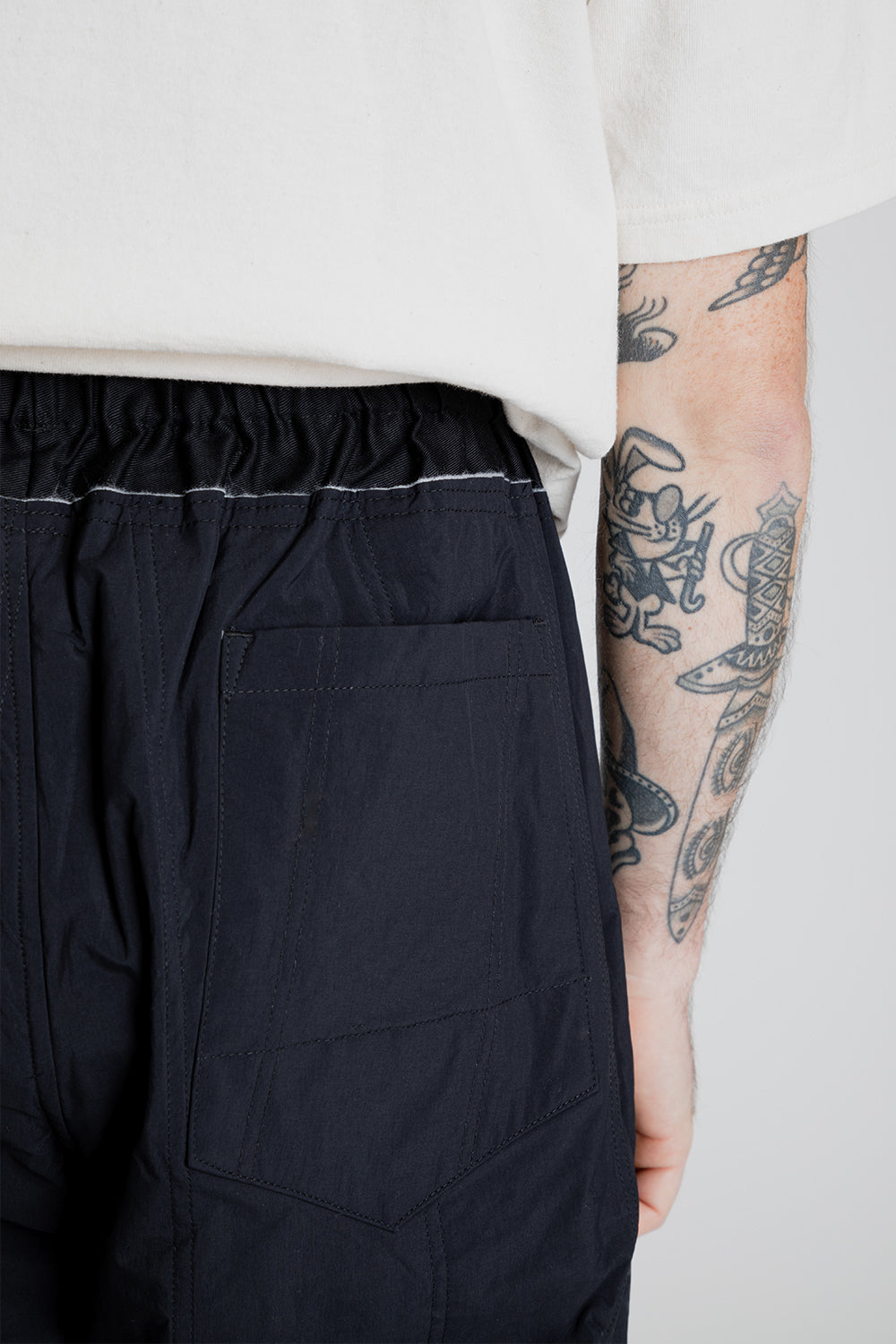 SK Manor Hill Nest Pants Black Detail 03