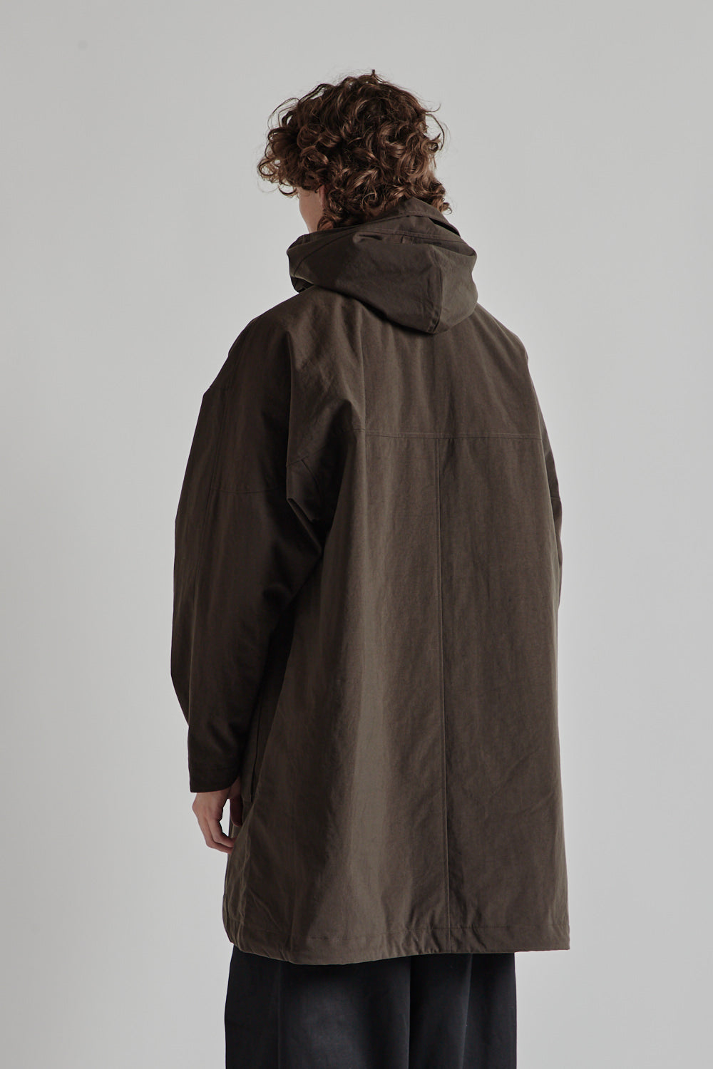 Still by Hand Nylon OX Hooded Coat 04