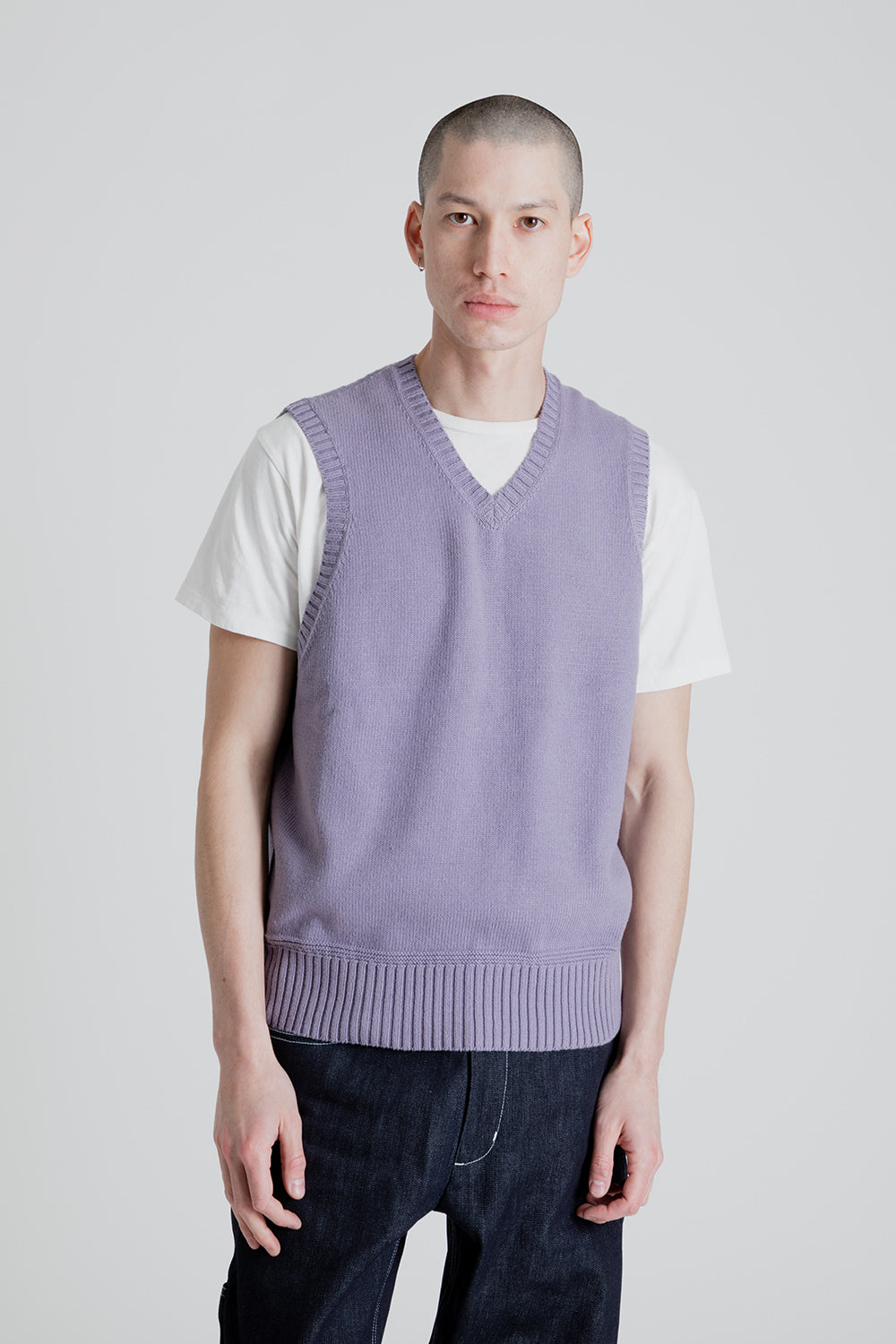 Sweater Vest - Lavender