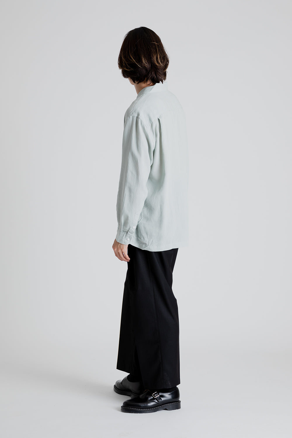 Frizmworks OG One Tuck Wide Slack Pants in Black | Wallace Mercantile