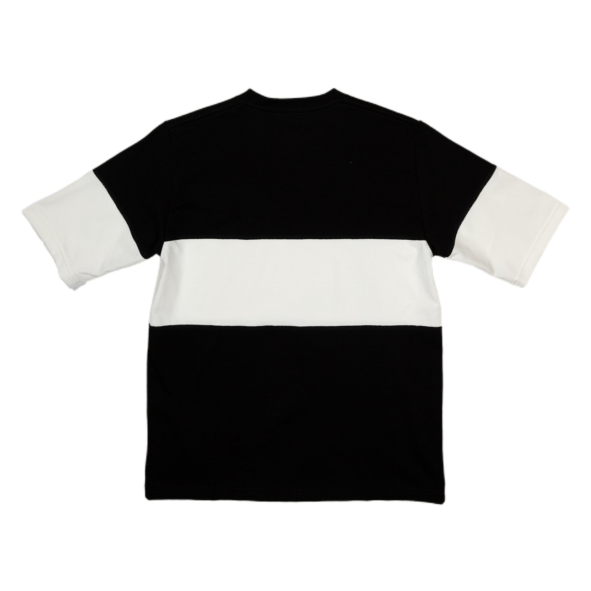 Border T-shirt One Stripe Black / White - Wallace Mercantile Shop