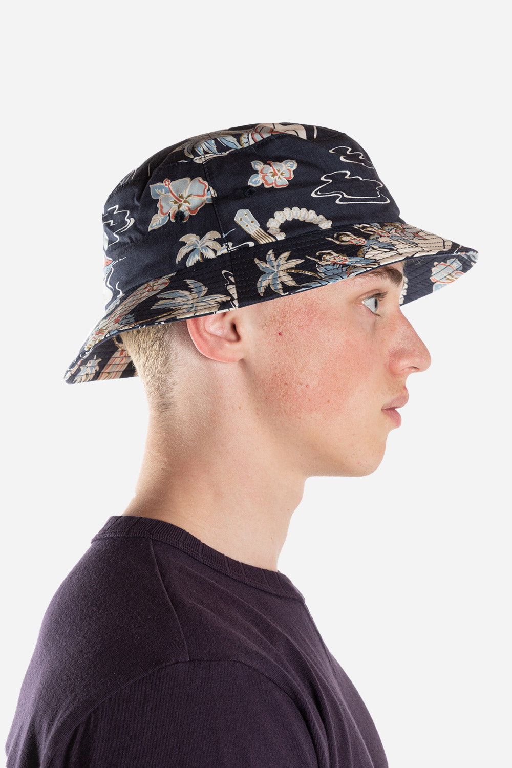 Lite Year Hawaiian Bucket Hat in Sage - Wallace Mercantile Shop