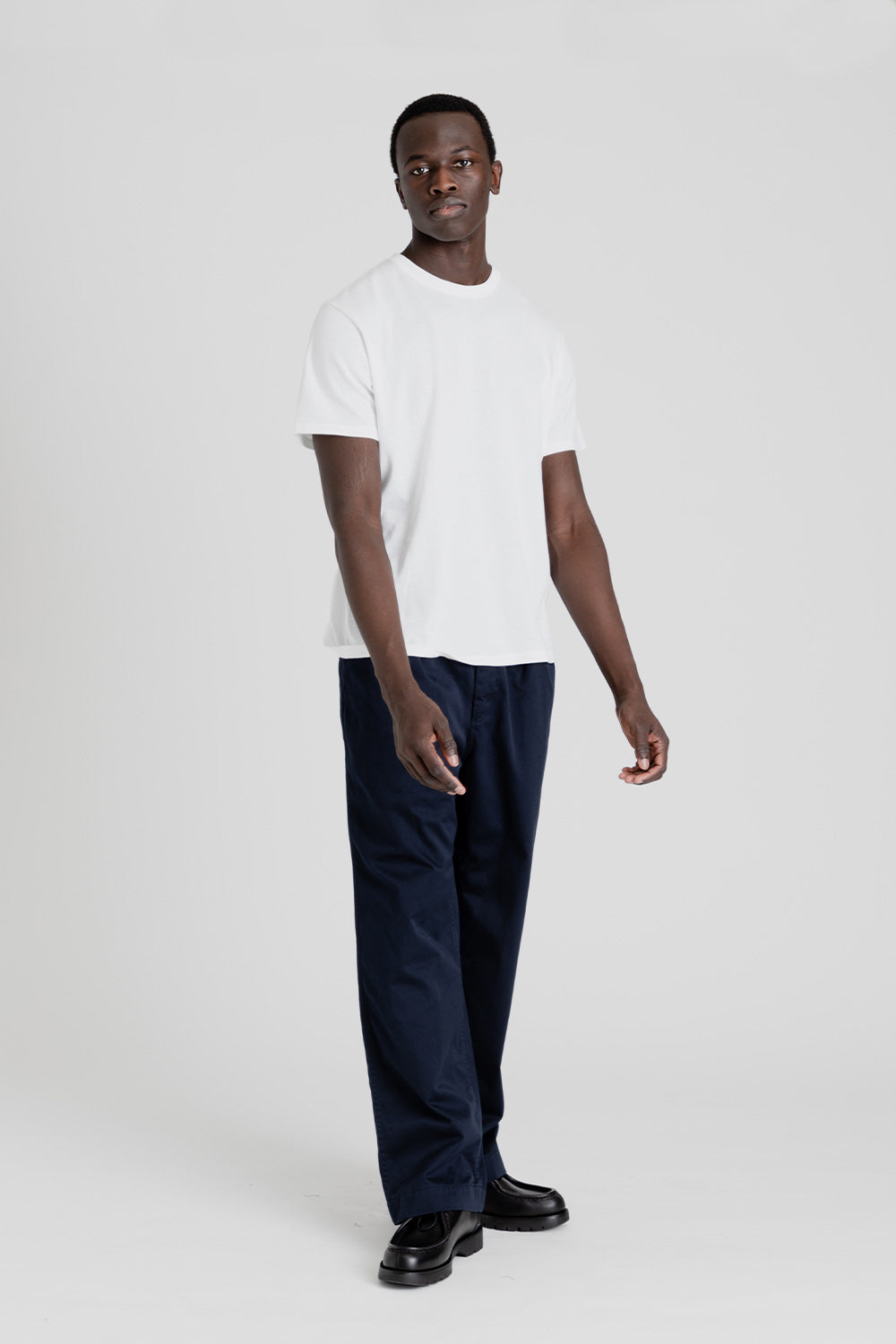 Double Pleat Wide Chino Pants nanamica | labiela.com