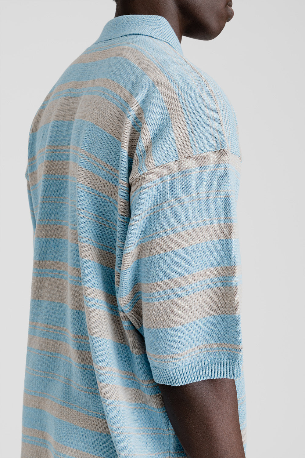 よろしくお NANAMICA H/S Stripe Polo Sweater ポロシャツの通販 by やまだ's shop｜ラクマ ている
