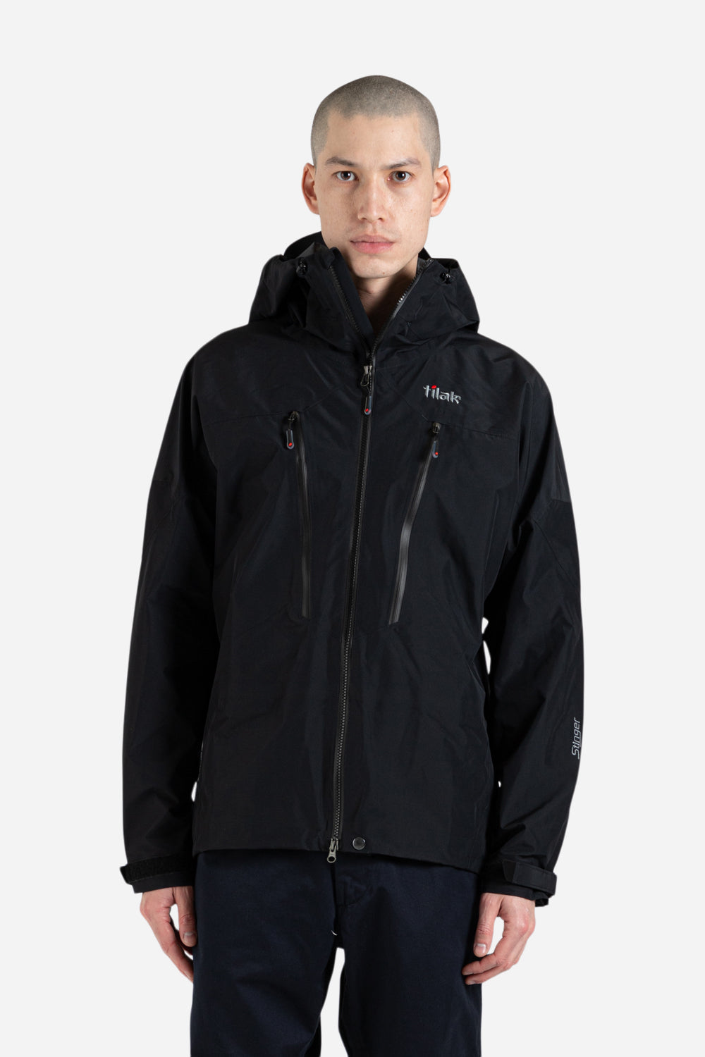 Tilak Svalbard Hood Jacket in Caviar Black | Wallace Mercantile Shop