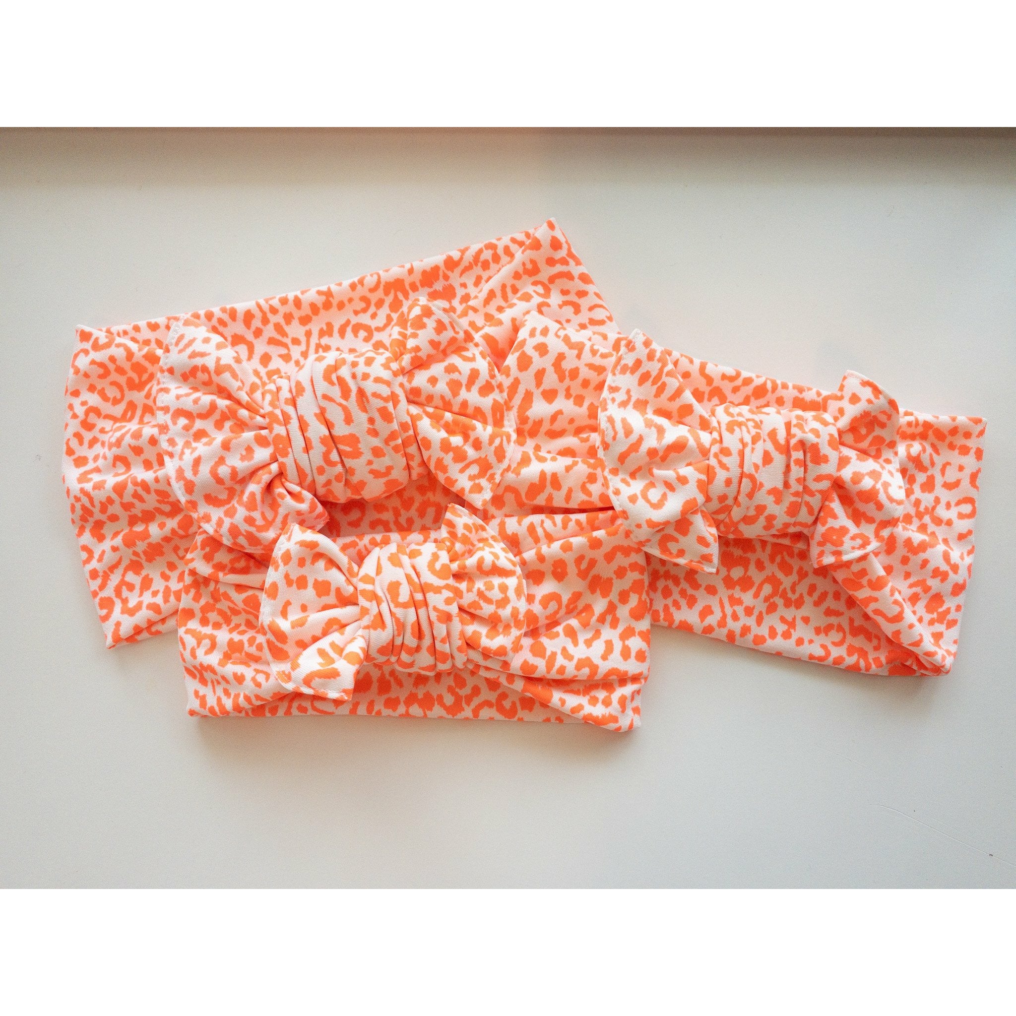Neon Leopard Butter Knot