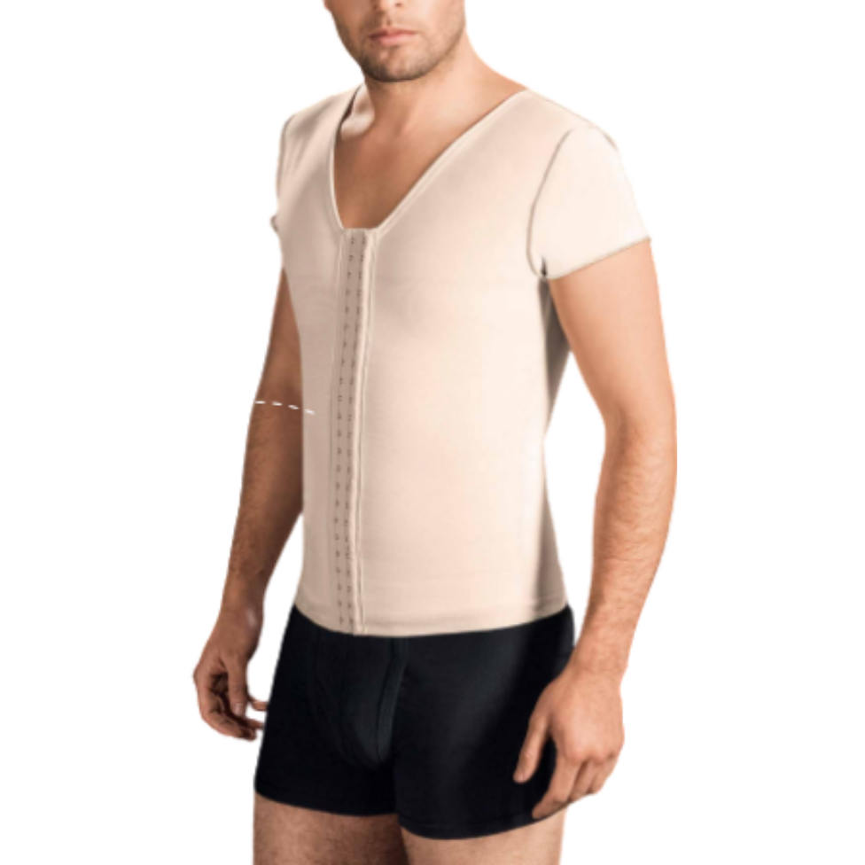 Faja Medico quirurgica Brasier Tira Ancha Beige