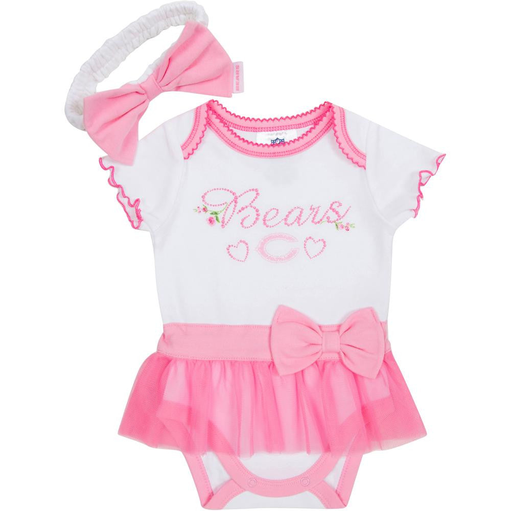 Bears Newborn Skirted Onesie with Headband – babyfans