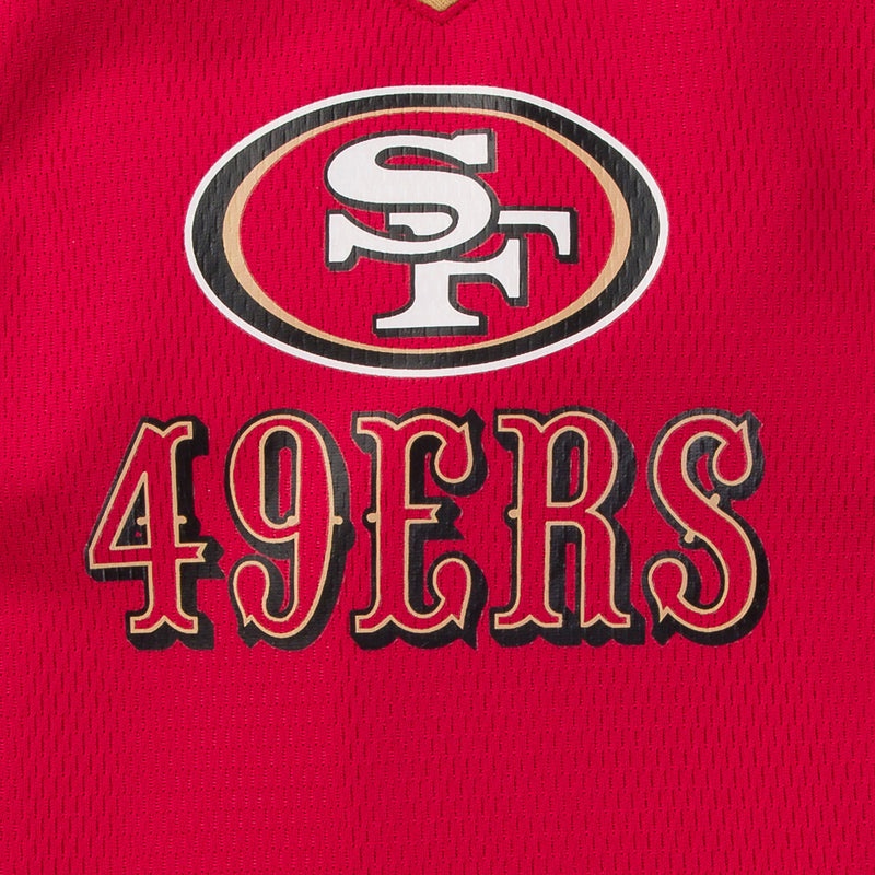 vintage T-shirt San Francisco 49ers V-neck jersey style logo seven Tee